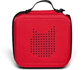 Tonie-Transporter für Tonies Rot inkl. acht Netztaschen und praktischem Tragegriff